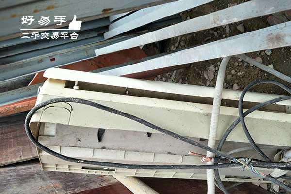 用了近10年的空调回收还能值多少钱?现场图片二