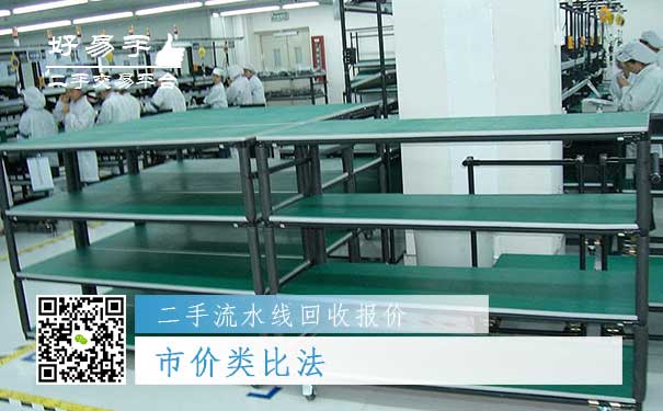 二手流水线回收报价二：市价类比法