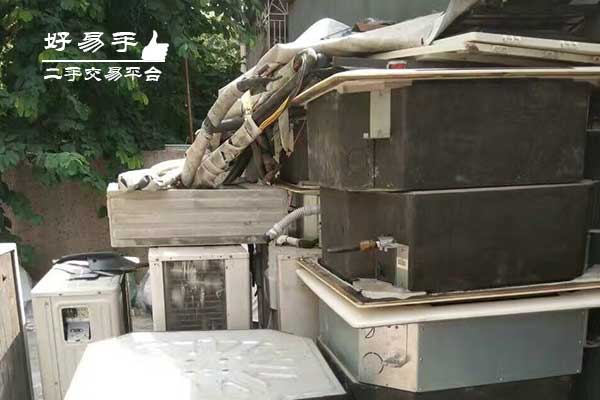 深圳罗湖蔡屋围空调回收现场图片一