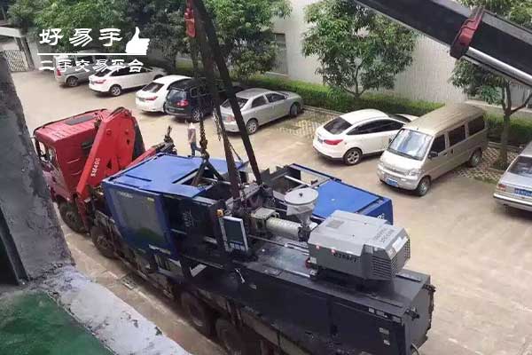 深圳宝安沙井注塑机回收现场图片一