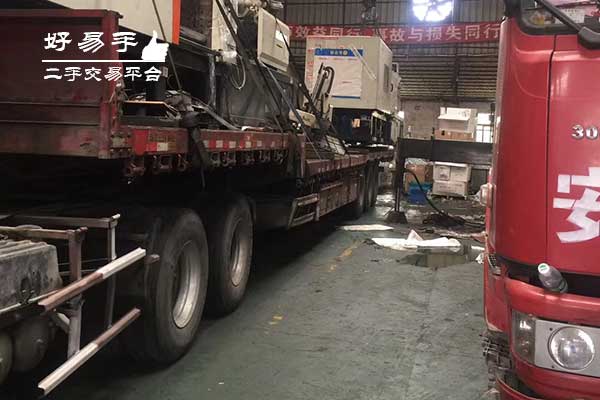 佛山顺德政府查封设备回收现场图片三