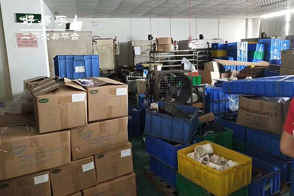 东莞望牛墩工厂废料回收现场图片一