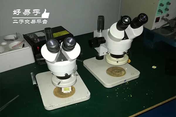 深圳坪山坑梓金沙焊接熔深显微镜回收现场图片一