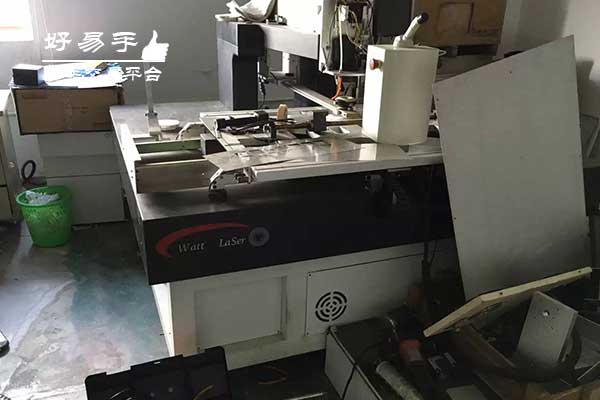 深圳龙岗宝岭激光切割机回收现场图片三