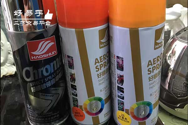 深圳大鹏布新汽车喷漆产品回收现场图片一