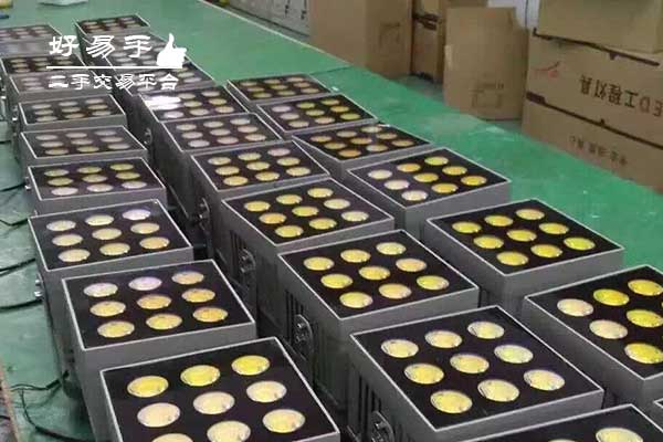 东莞厚街陈屋LED投光灯回收现场图片一