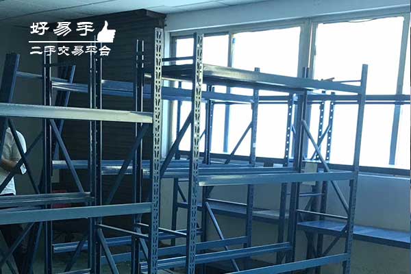 东莞清溪大浦仓储货架回收现场图片一