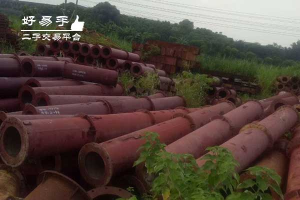 深圳龙岗第五园铸铁排水管回收现场图片三