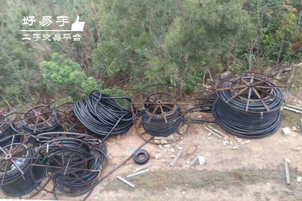 深圳光明公明废旧电线电缆回收现场图片二