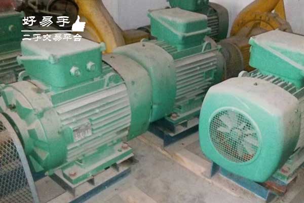 东莞石排谷吓利莱森玛电机回收现场图片一