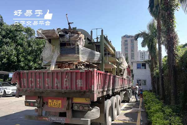 东莞寮步横坑工厂整厂设备回收现场图片一
