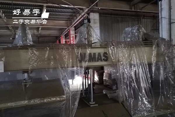 东莞横沥木工机械设备热压机回收现场图片二