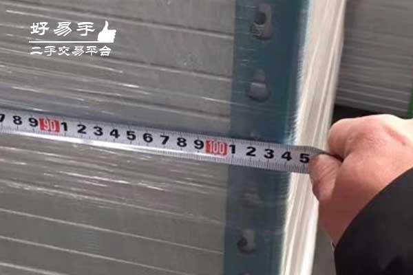深圳宝安后亭工厂仓库货架回收现场图片一