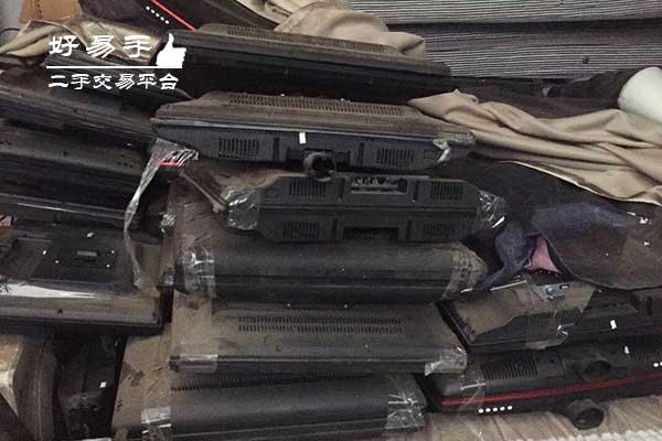 深圳罗湖湖贝楼宇电梯广告机回收现场图片一