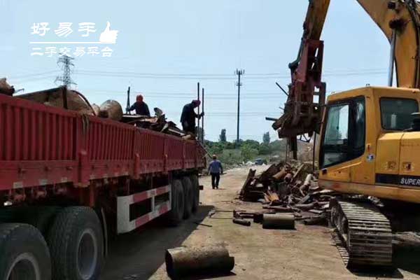 深圳宝安怀德工厂整厂拆除回收现场图片三