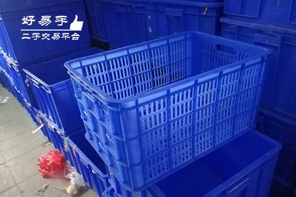 深圳宝安甲岸塑料周转筐回收现场图片二