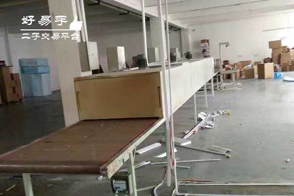 深圳大鹏葵涌丝印隧道烘干线回收现场图片一