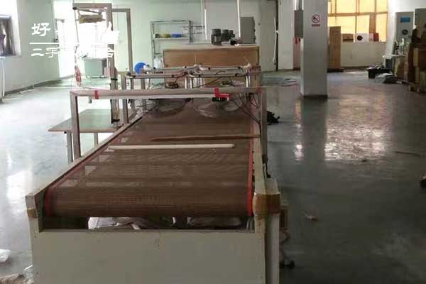 深圳大鹏葵涌丝印隧道烘干线回收现场图片三
