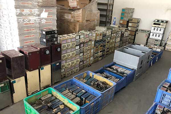 东莞桥头岭头电子仪器仪表回收现场图片一