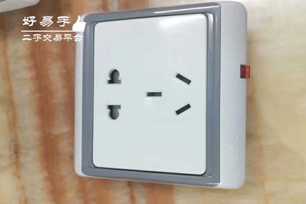 深圳龙岗六联电源插座开关回收现场图片一