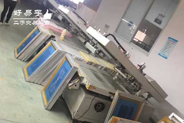 东莞虎门路东丝网印刷机回收现场图片二
