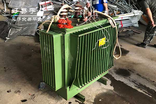 东莞桥头250KVA电力变压器回收现场图片一