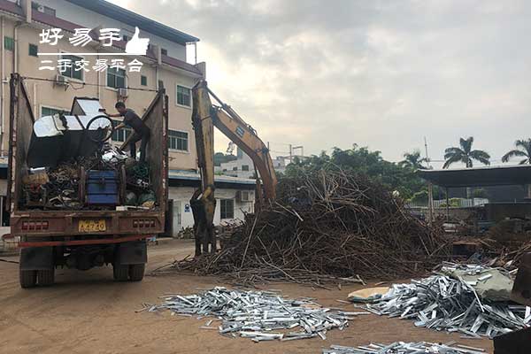 东莞清溪清厦废铁废铜废铝回收现场图片二