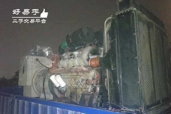 深圳龙岗三联160kw柴油发电机回收现场图片一