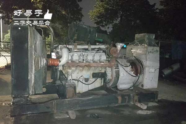 深圳龙岗三联160kw柴油发电机回收现场图片三