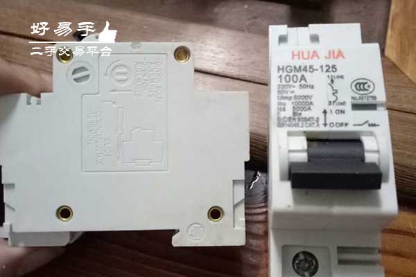 深圳宝安沙企机床断路器回收现场图片一